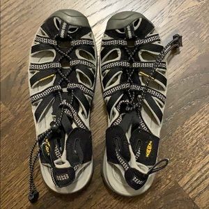 keen whisper sandals. worn once